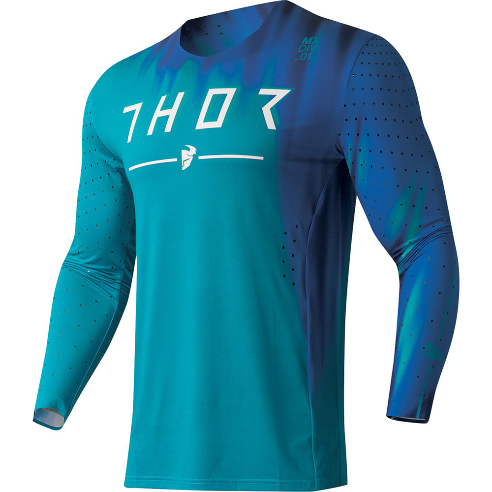 Thor Motocross - Maillot Prime Freeze Turquoise / Navy
