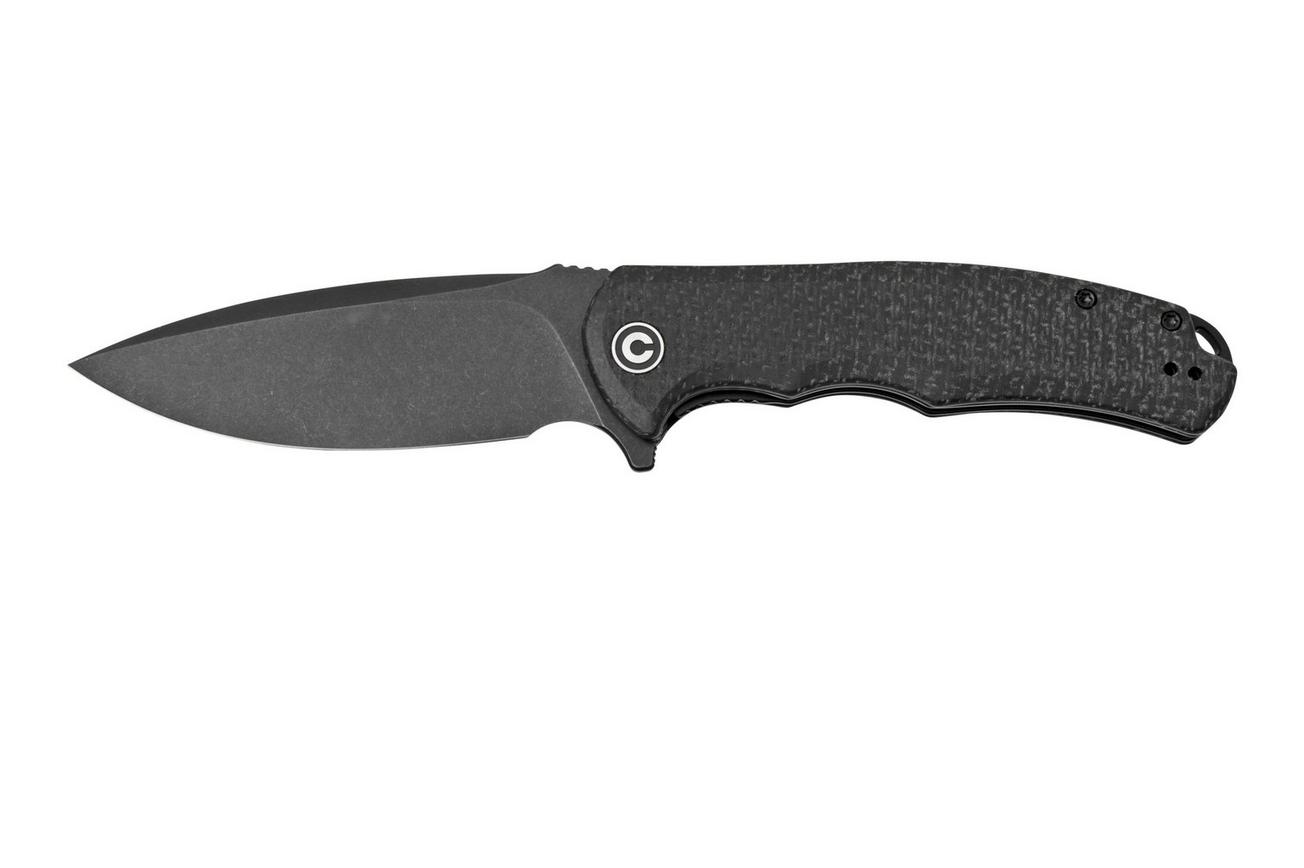Civivi Praxis C803G Black Coarse Micarta zakmes