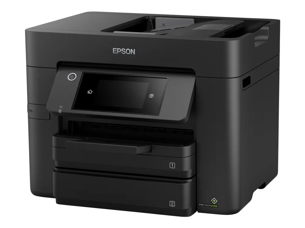 Epson WorkForce Pro WF-4830DTWF - Multifunktionsprinter - farve - blækprinter - A4/Legal (medie) - op til 25 spm (udskriver) - 500 ark - USB 2.0, LAN, Wi-Fi(n), USB vært, NFC