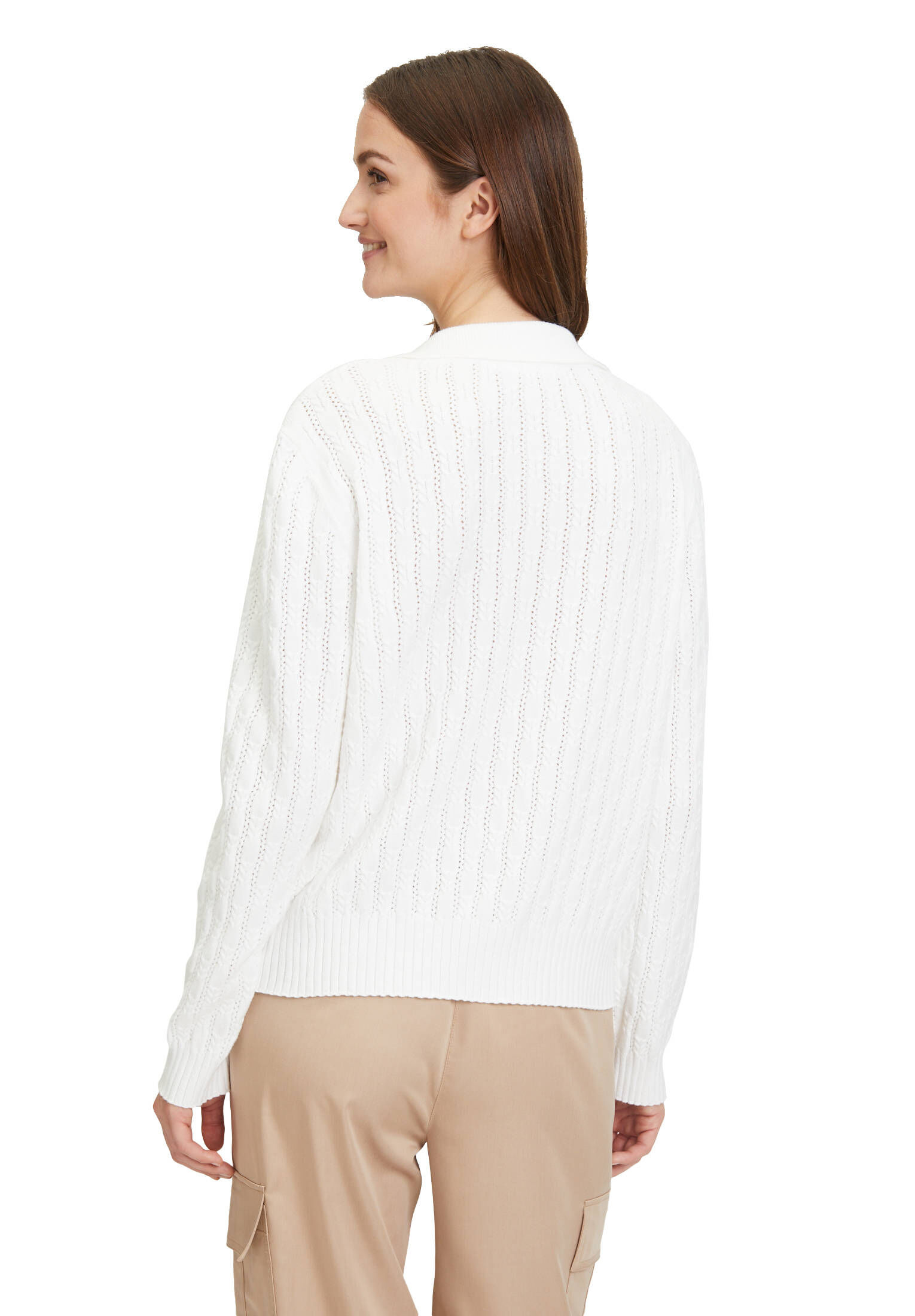 Betty & Co| Damen Strickpullover mit Kragen