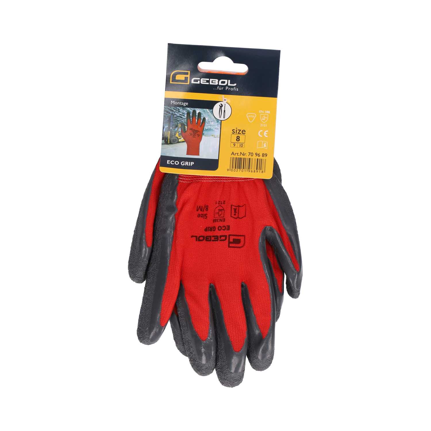 Handschuh, Größe 8