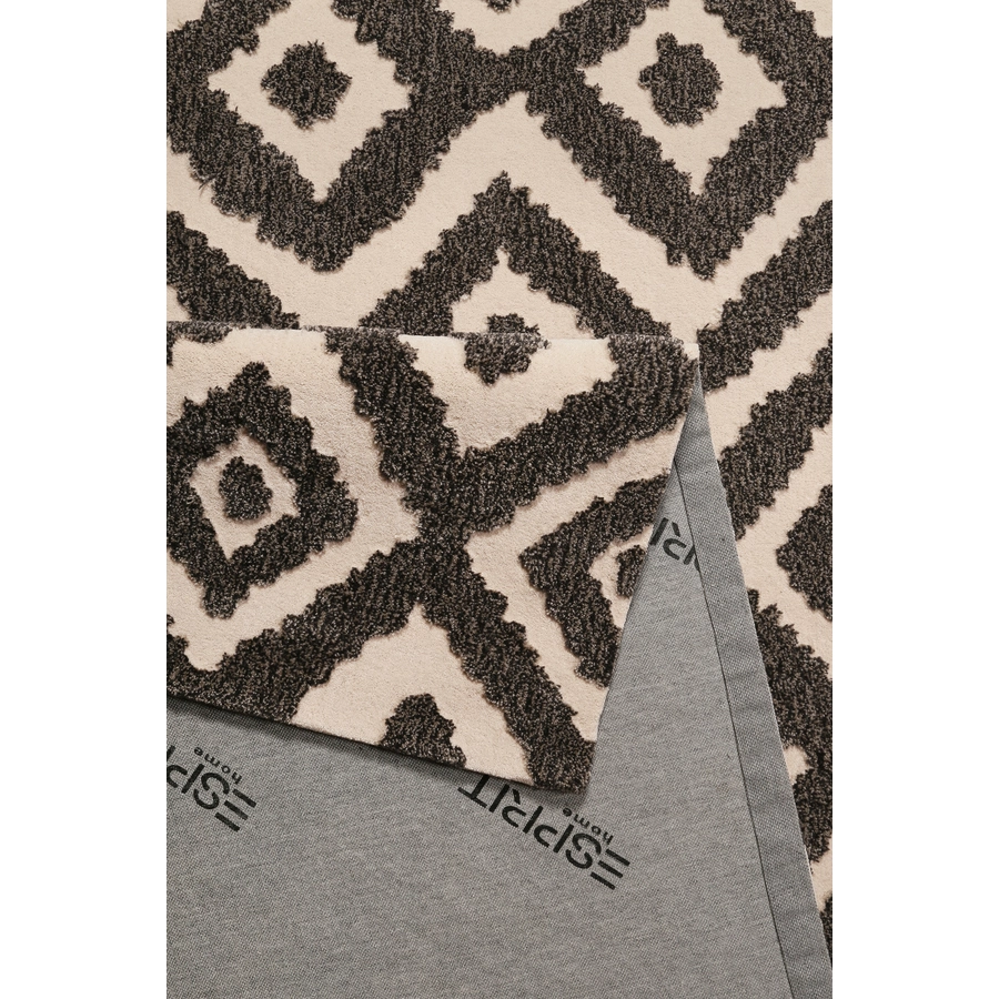Esprit Kurzflorteppich Africa Ethnic weiß