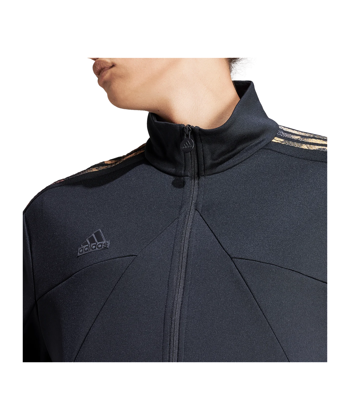 adidas Tiro Track Top Jacke Schwarz Weiss