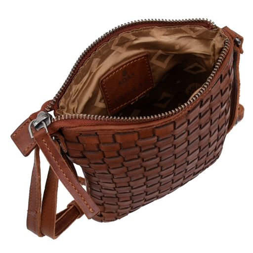 Adax Vivienne Corsico Skuldertaske, Cognac