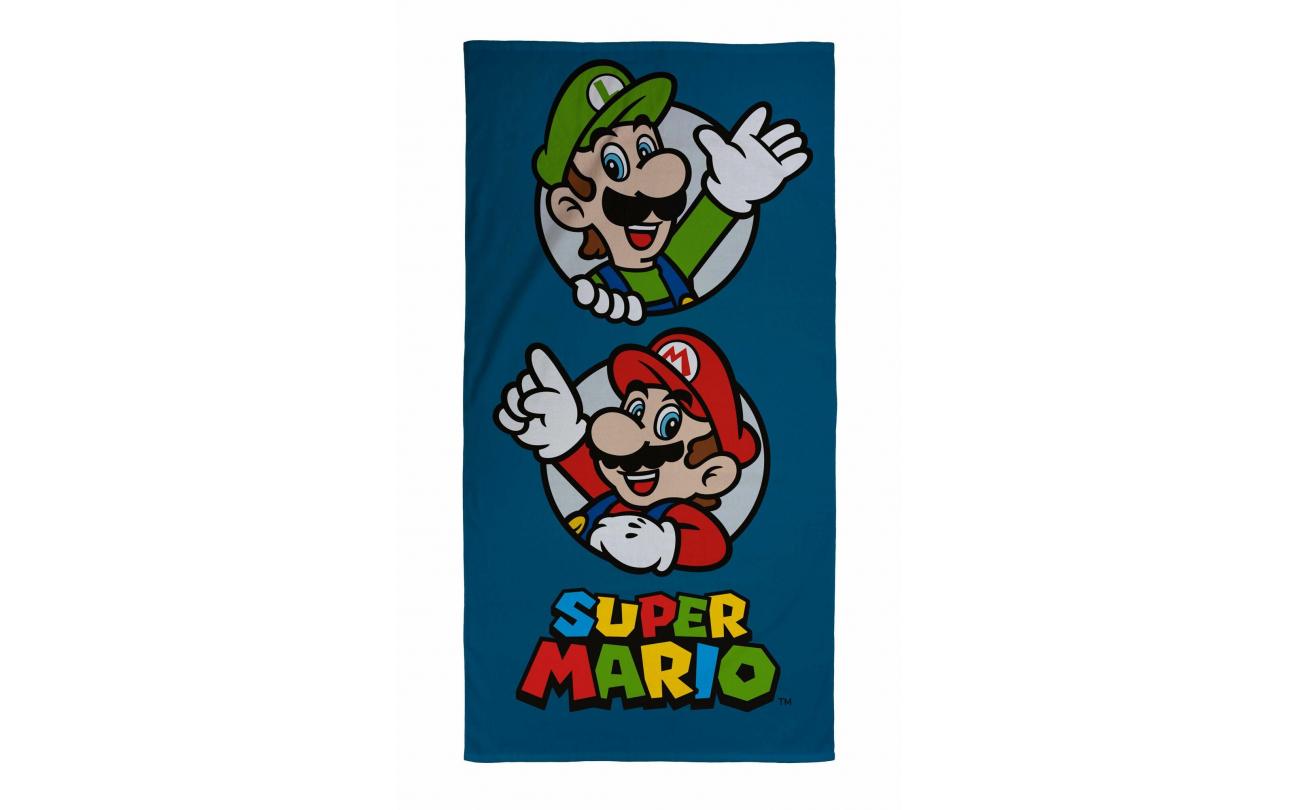 Super Mario Round strandlaken 70x140cm