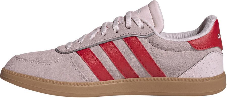 Adidas Women's Breaknet Sleek Suede Sneakers 2 3 roze