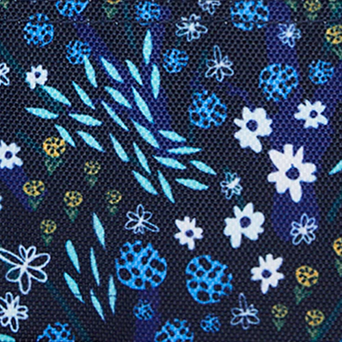 Pochette latérale Minorca bleu marine
