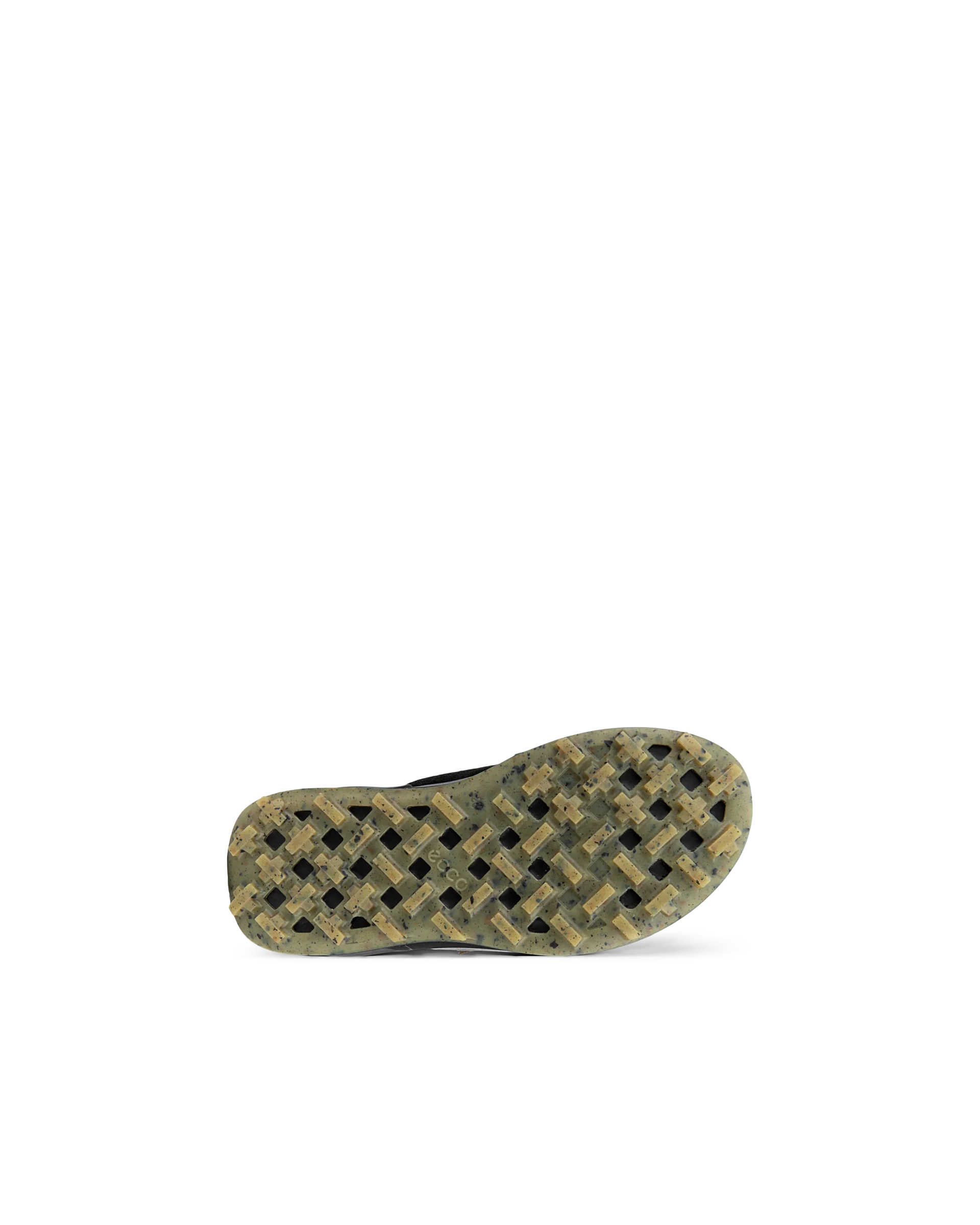 ECCO BIOM K2 Kinder High-Top-Sneaker aus Veloursleder mit Gore-Tex Grün