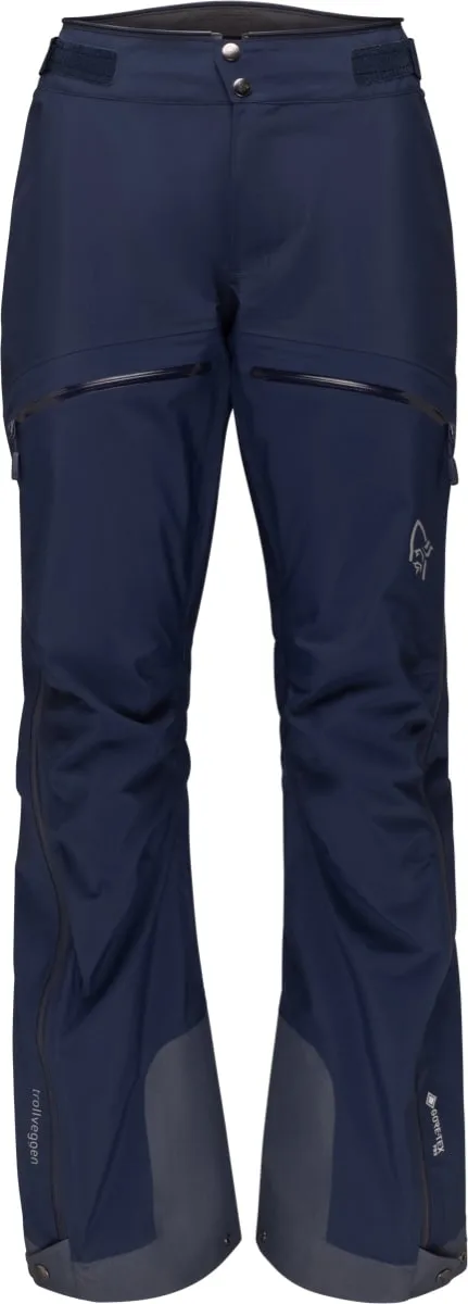 Norrøna Women's Trollveggen Gore-Tex Pro Light Pants Indigo Night