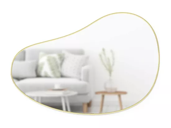 Miroir finition métallique Hubba 61 × 91 cm