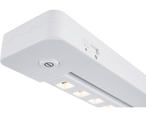 LED-sensorkastlamp, dimbaar, 140 lm, 3000 KB, 25 cm, Smartlight, chroom/mat