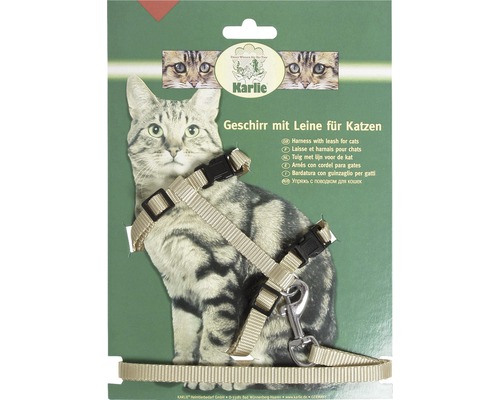 Karlie Art Sport kattentuigje, 10 mm, 110 cm, beige