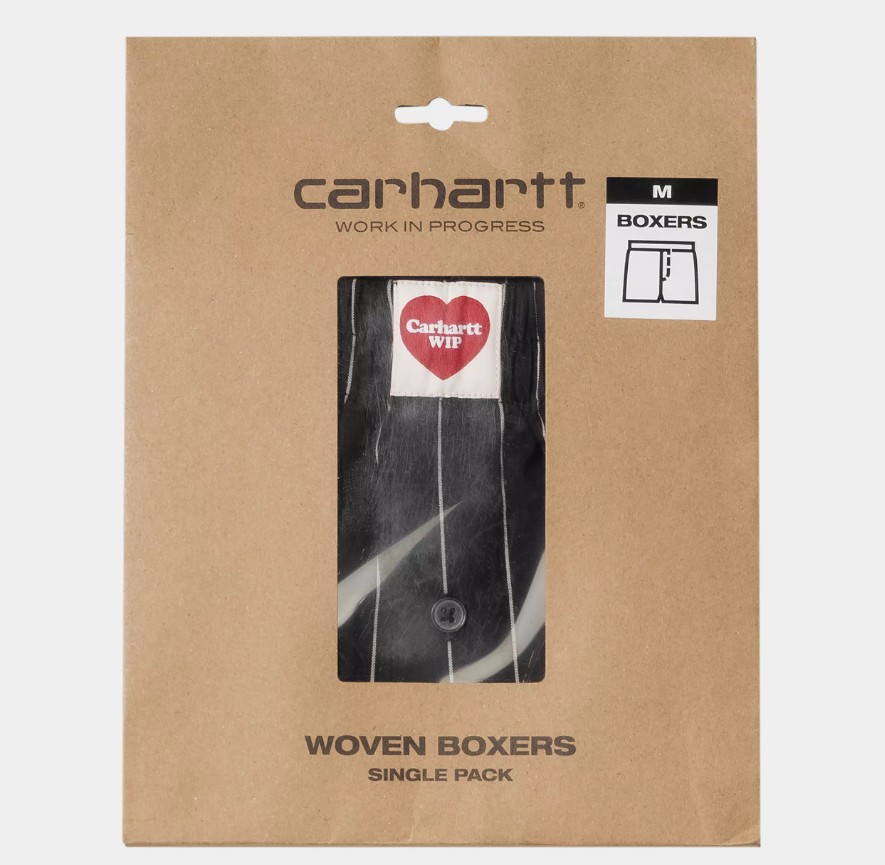 Carhartt WIP Cotton Boxer Black / Wax
