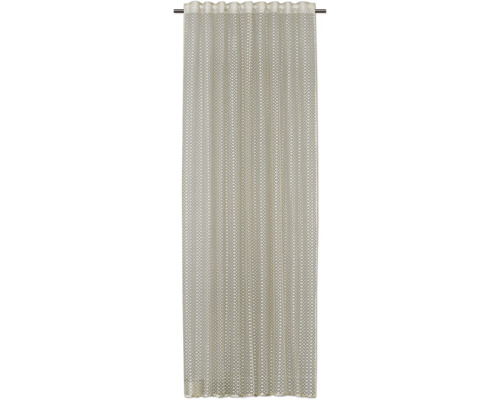 Gordijn met universele band Cannes taupe 135x280 cm