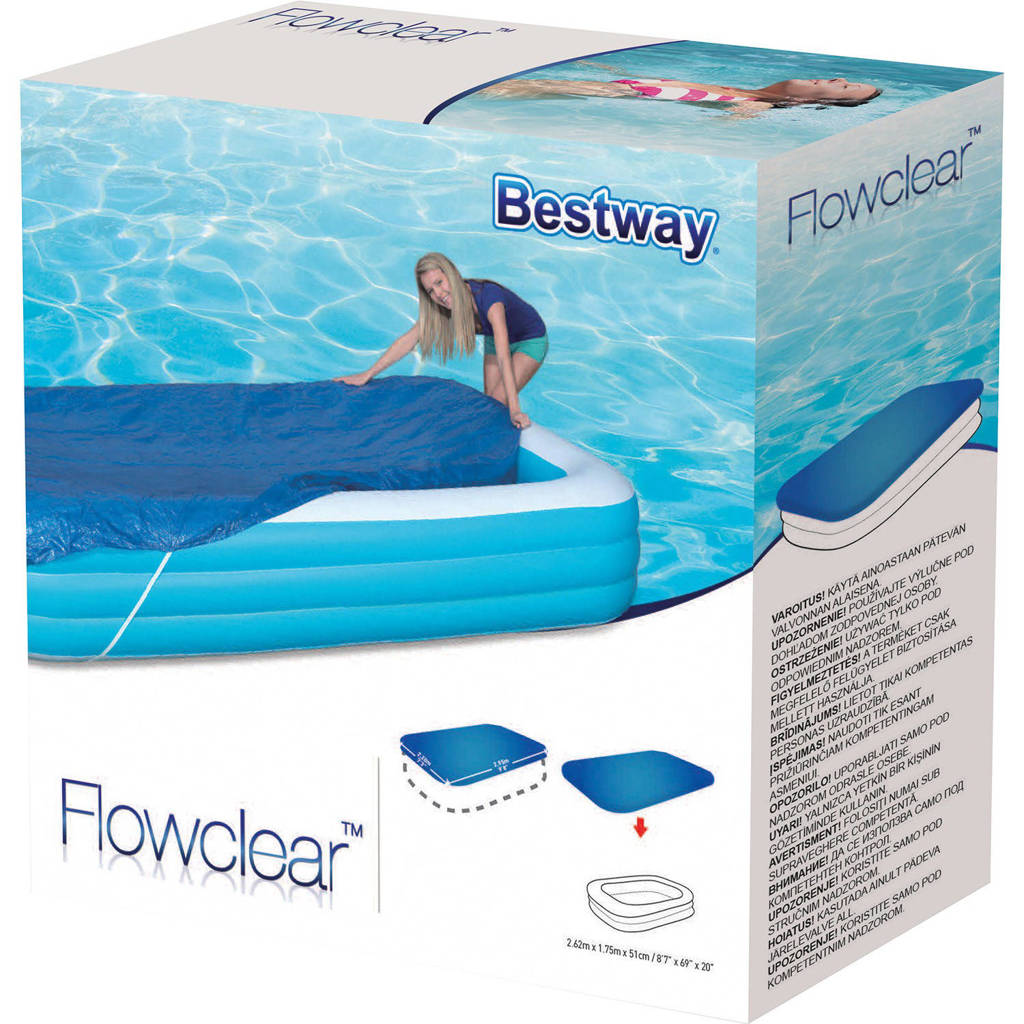 Flowclear Flowclear zwembad afdekhoes