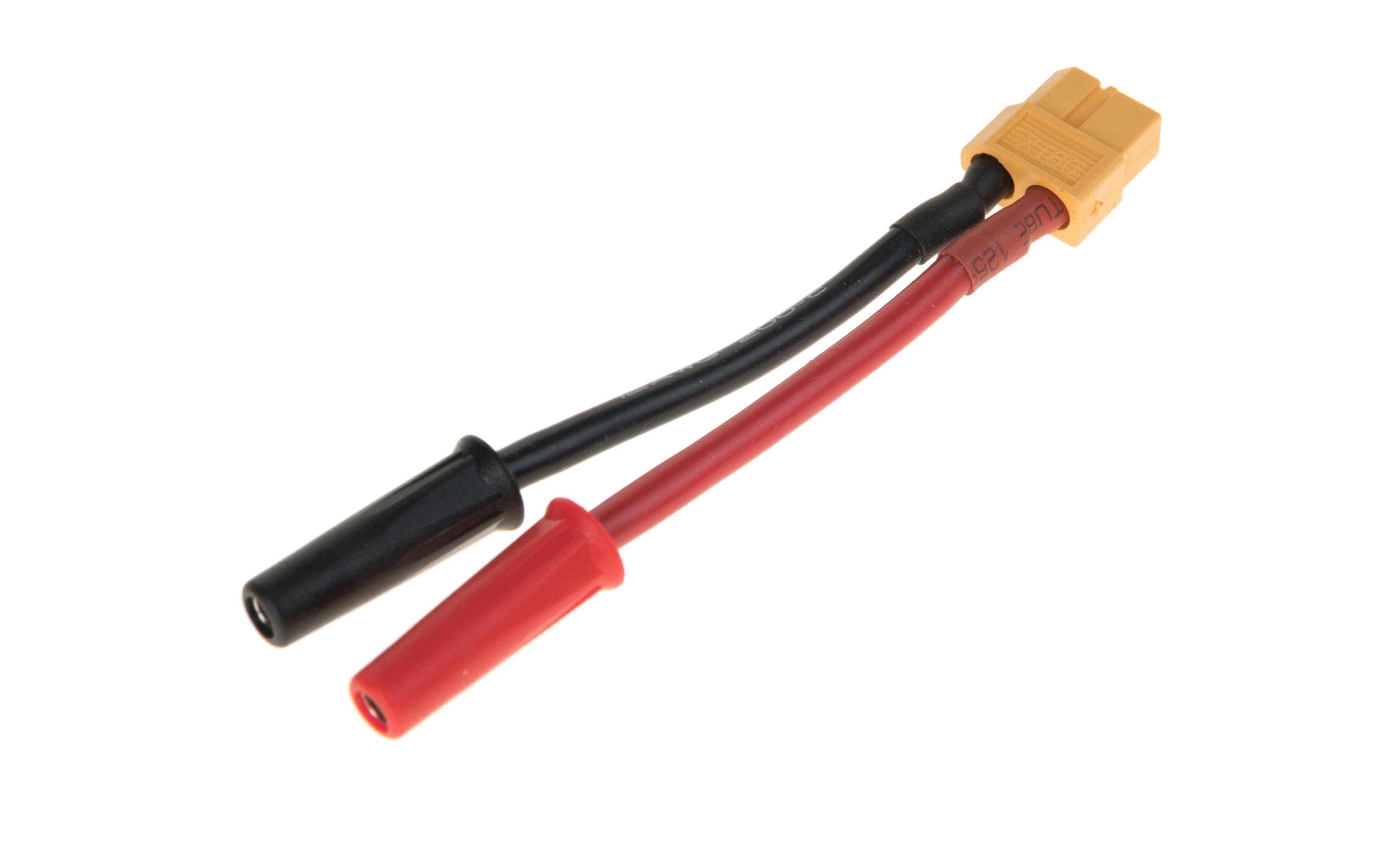 Adapterkabel XT60-Buchse zu 4 mm-BuchseAdapterkabel