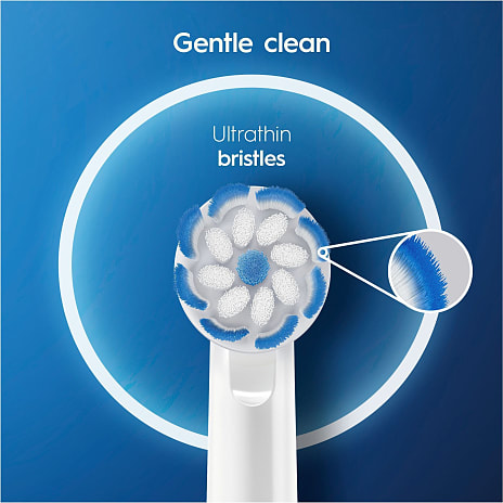 Oral-B Sensitive Clean tandbørstehoveder 3-pak