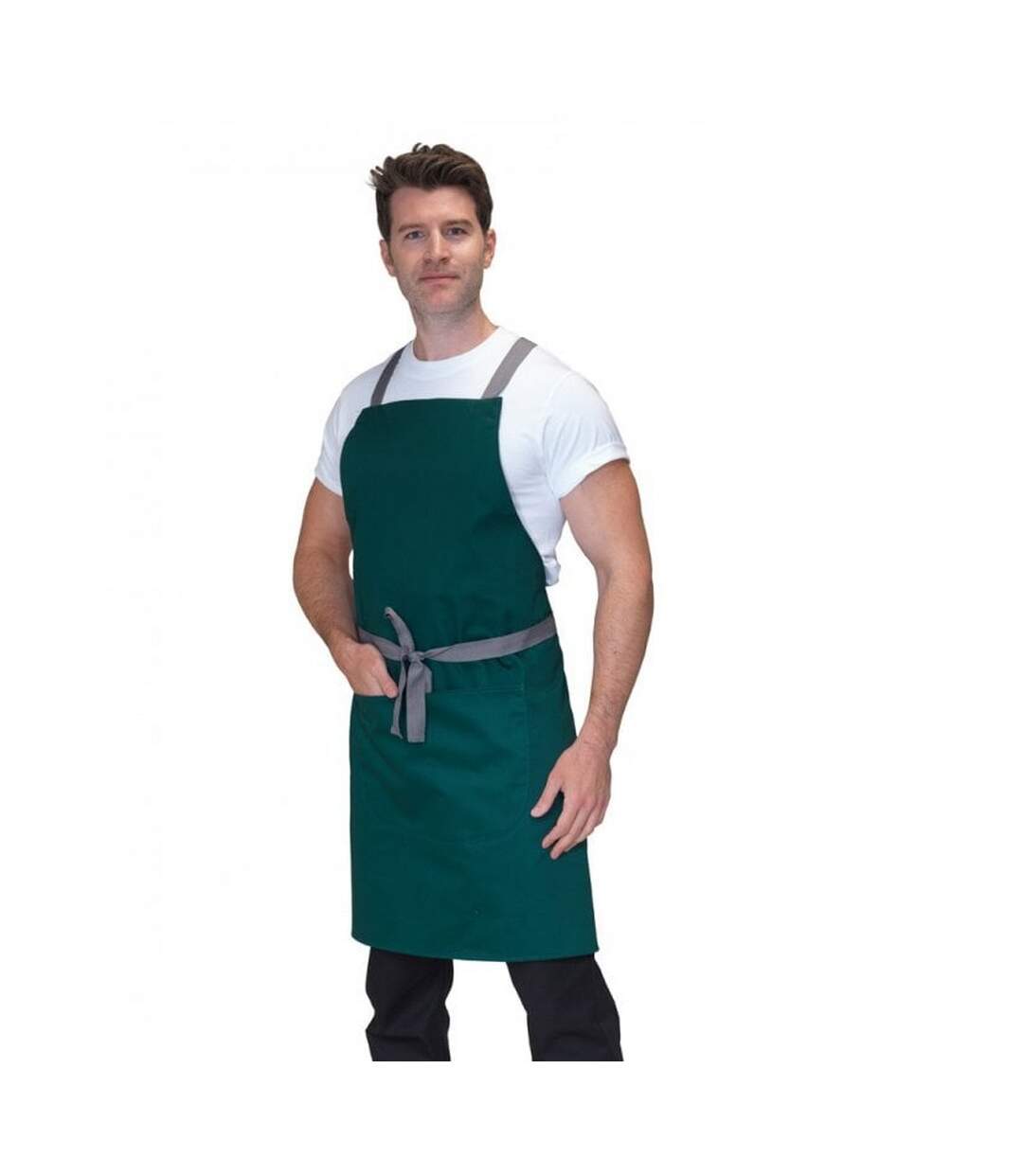 Dennys - Tablier (Vert bouteille) (Taille unique) - UTPC2941