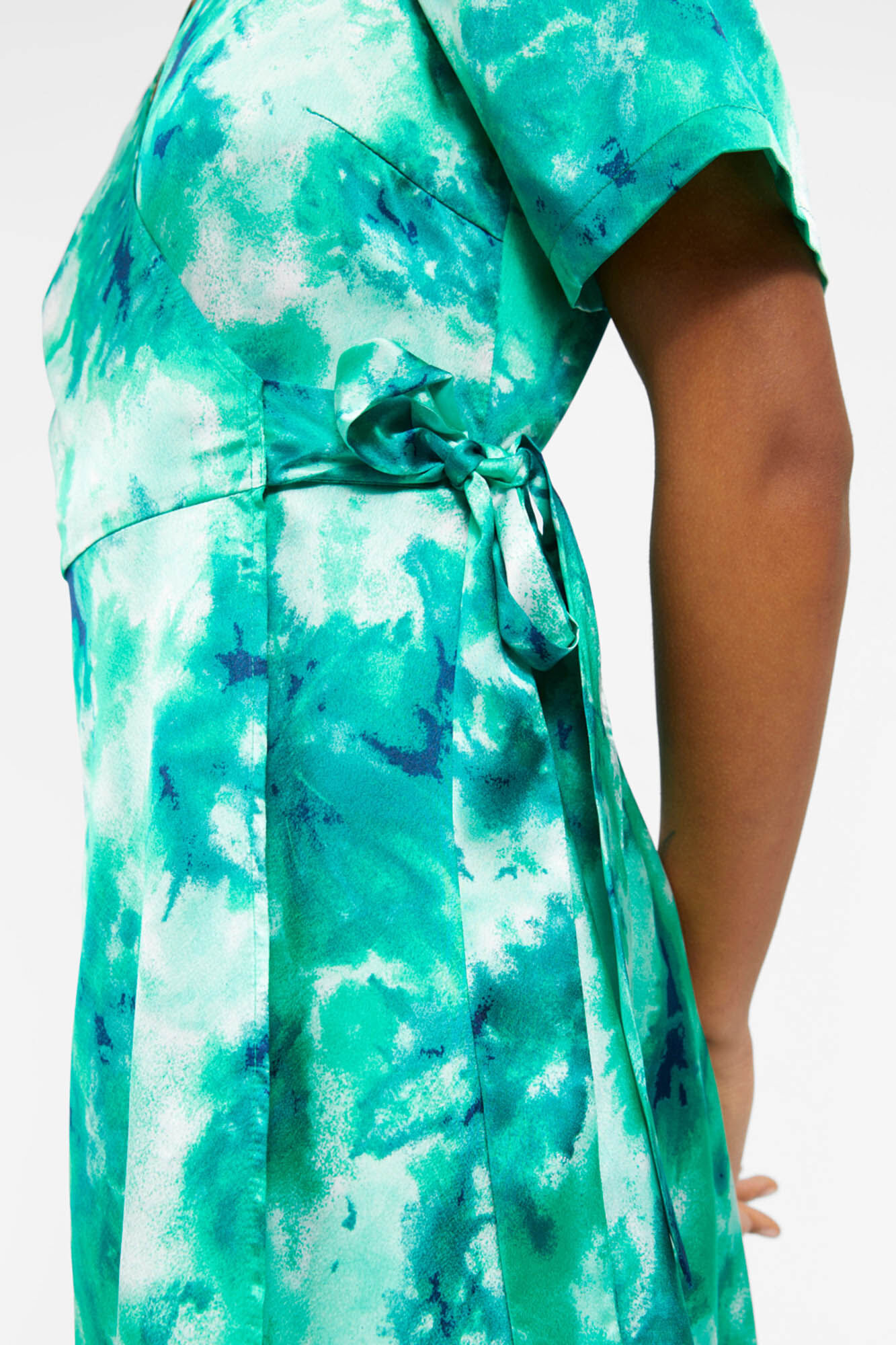Vestido envelope - Verde