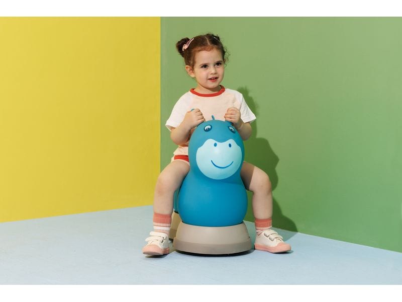 Micro Mobility Rutschfahrzeug Micro Air Hopper II Blue Kinderspielzeug für Spass, Abenteuer und Spannung