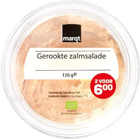 Gerookte zalmsalade