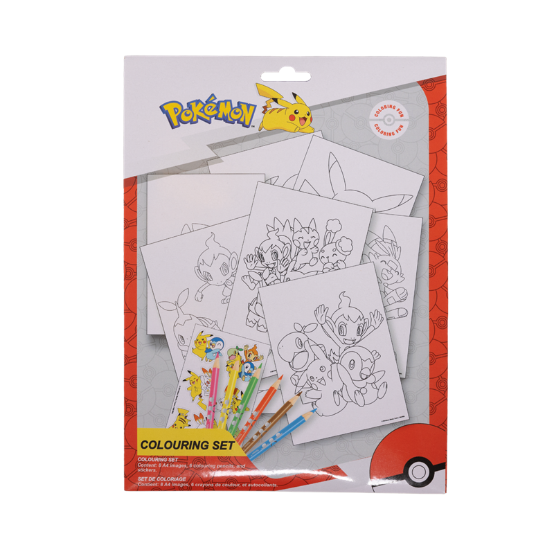 Pokèmon<br>Tegnesæt Pokémon