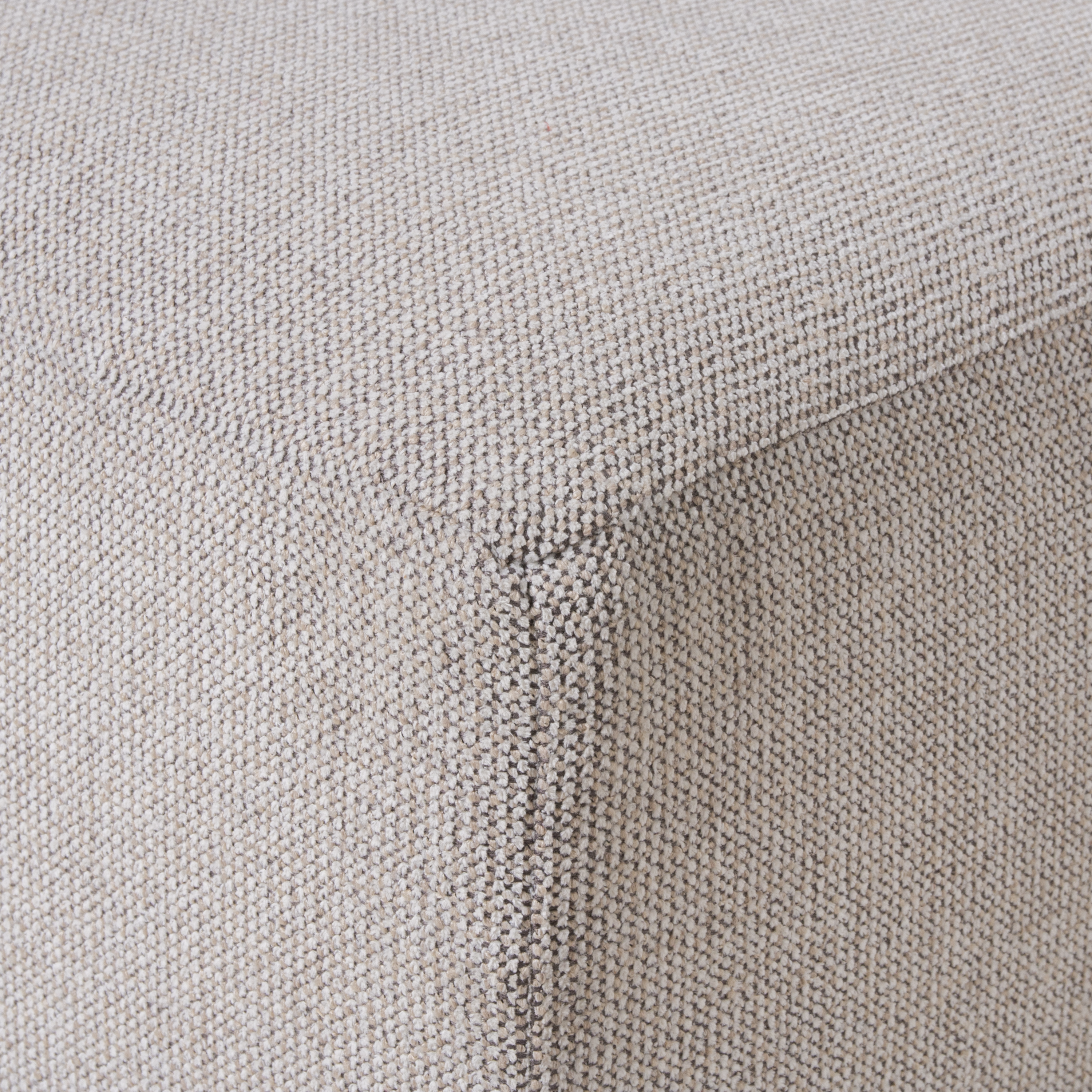 HKliving Jax Bank Element - Hoekstuk Links - Geweven Stof - Naturel Melange
