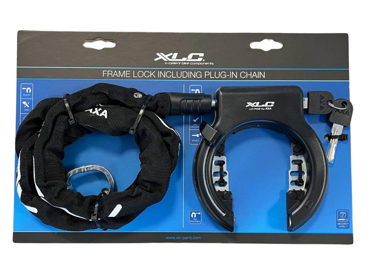 AXA / XLC  Fietsslot - Ringslot met Insteekkabel