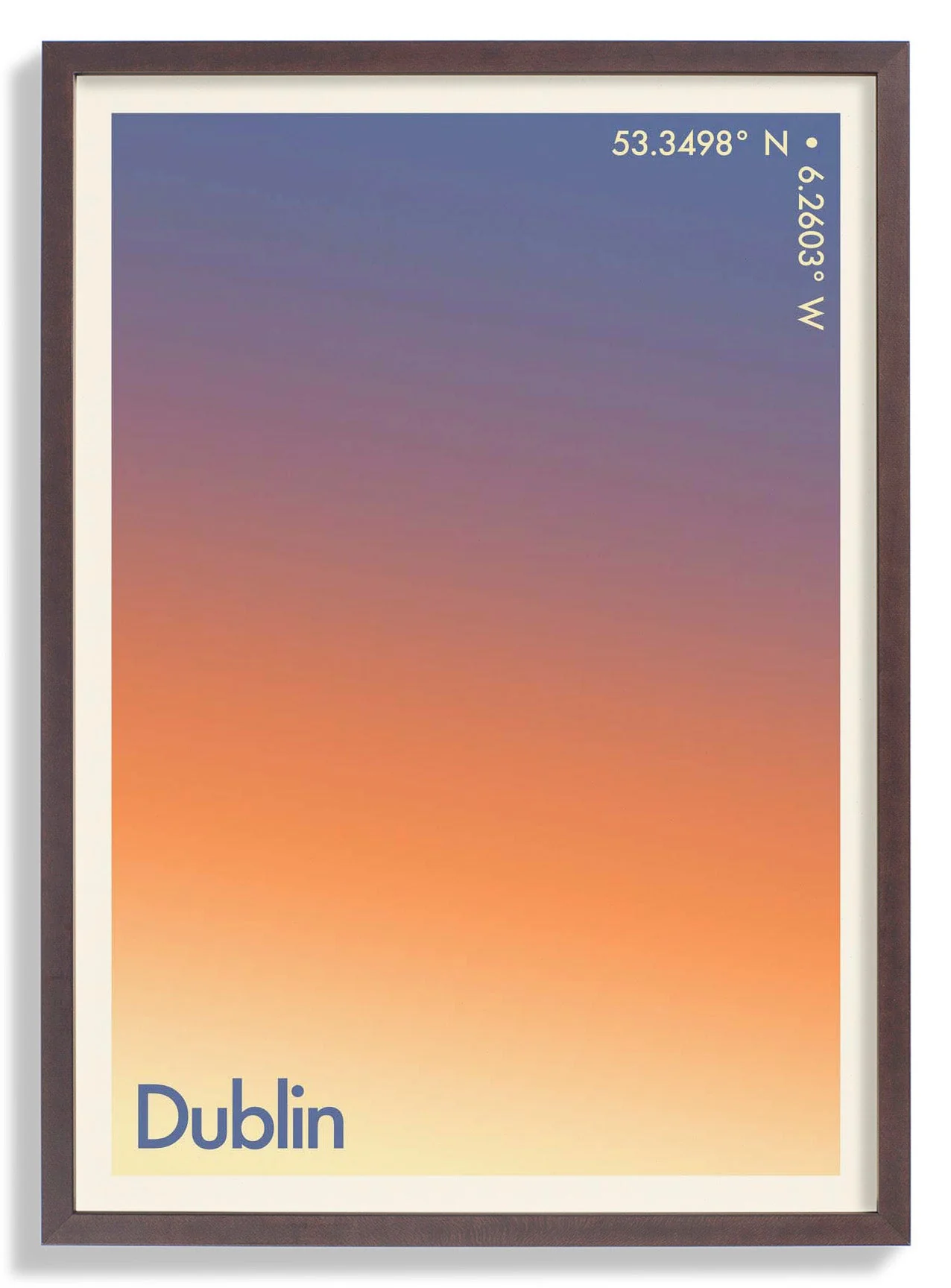 Dublin Sunset City