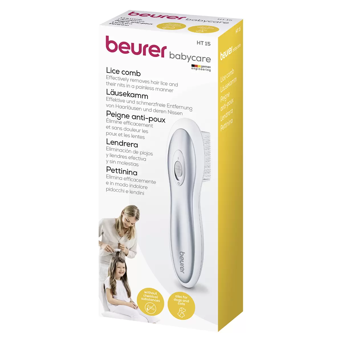 Läusekamm beurer HT 15