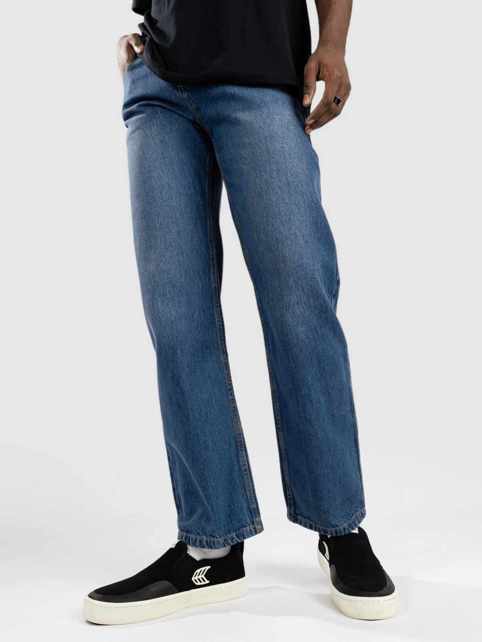 Denim Project Mr Loose Jeans blue denim wash