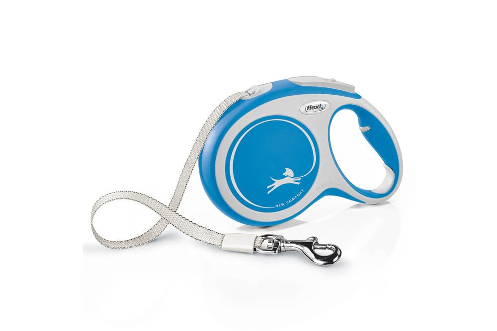 Flexi Rollijn - Hondenriem New comfort Tape - Hondenriem - blauw - L - 800 cm - 800 cm