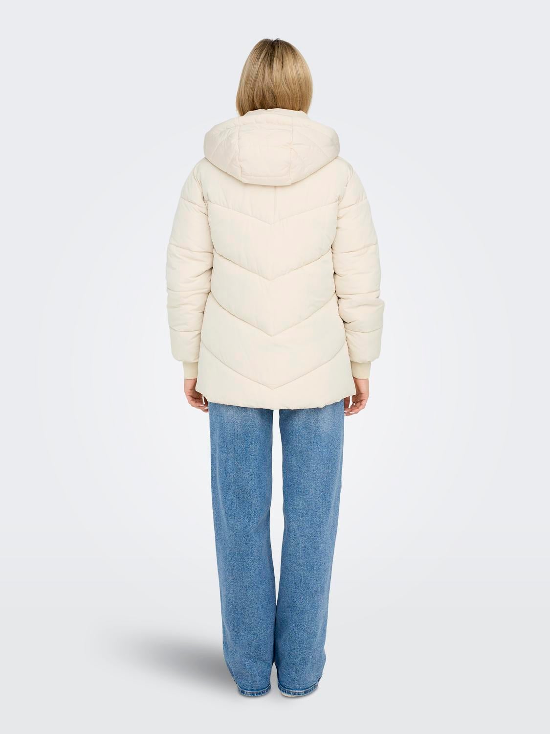 ONLMADDIE Steppmantel Whitecap Gray