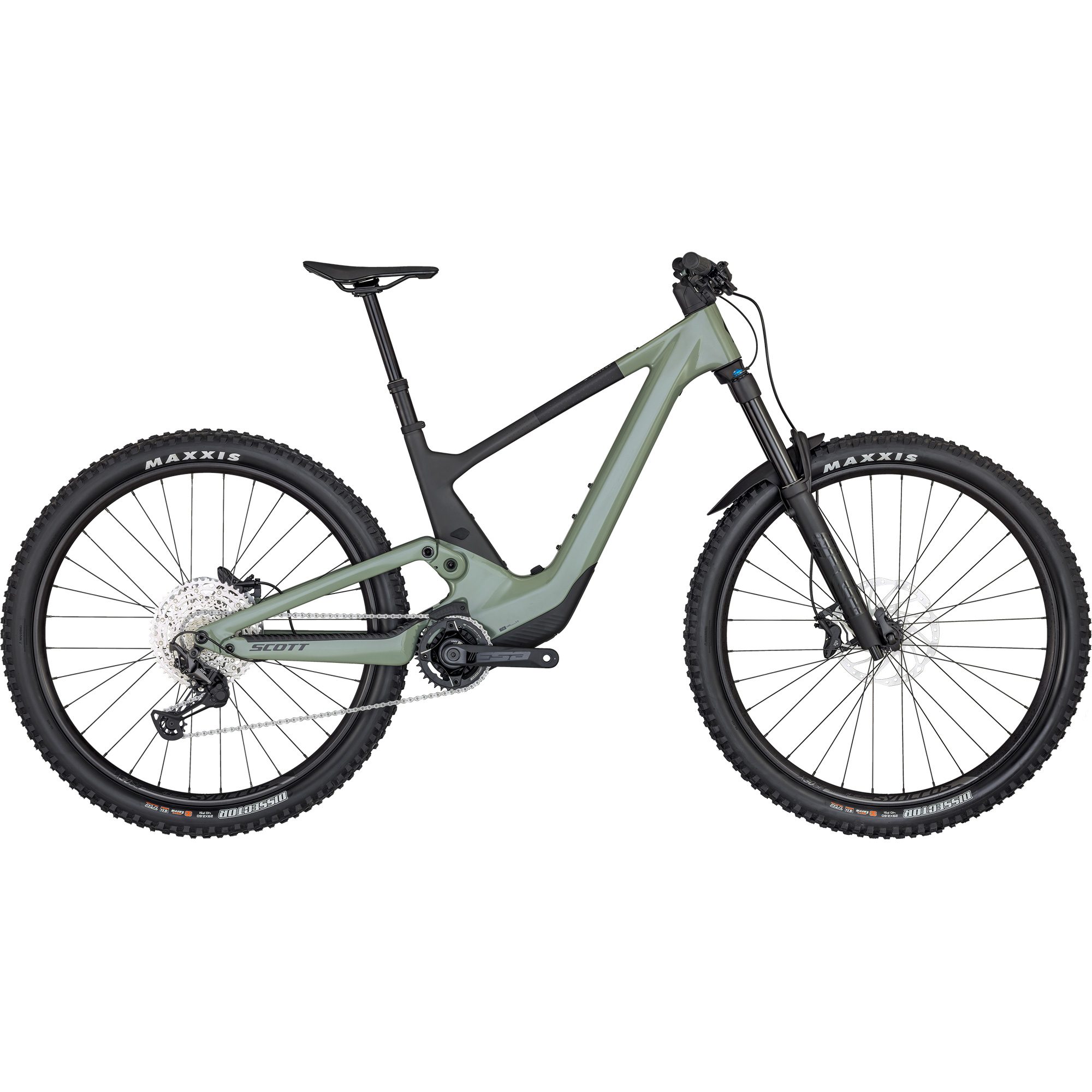 Scott Voltage eRIDE 910 Carbon E-MTB Fully undergrowth green