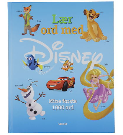 Forlaget Carlsen Bog - L?r Ord med Disney - Mine F?rste 1000 ord