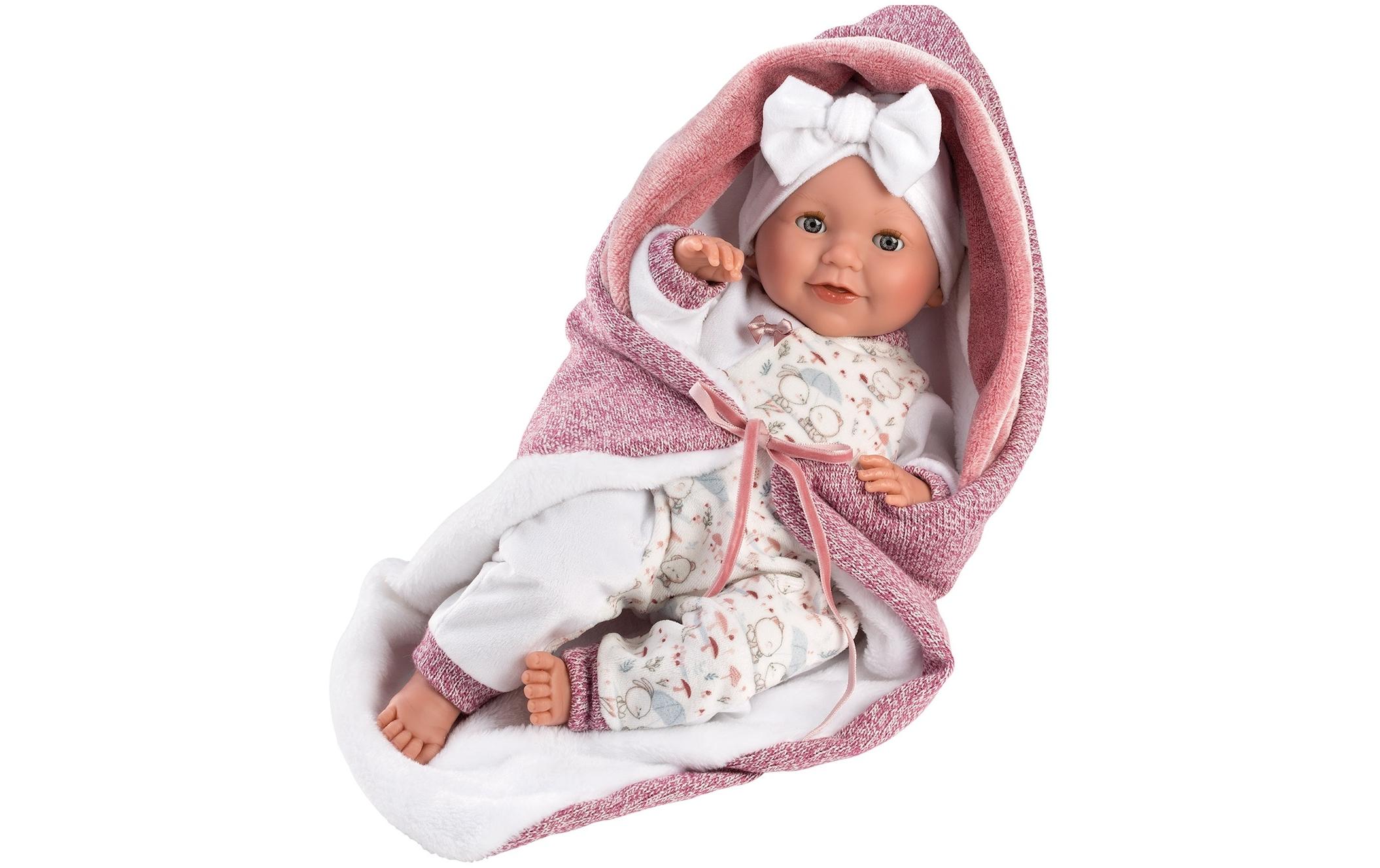 Babypuppe Heidi mit Schlafaugen 42 cmWeichkörperpuppe
