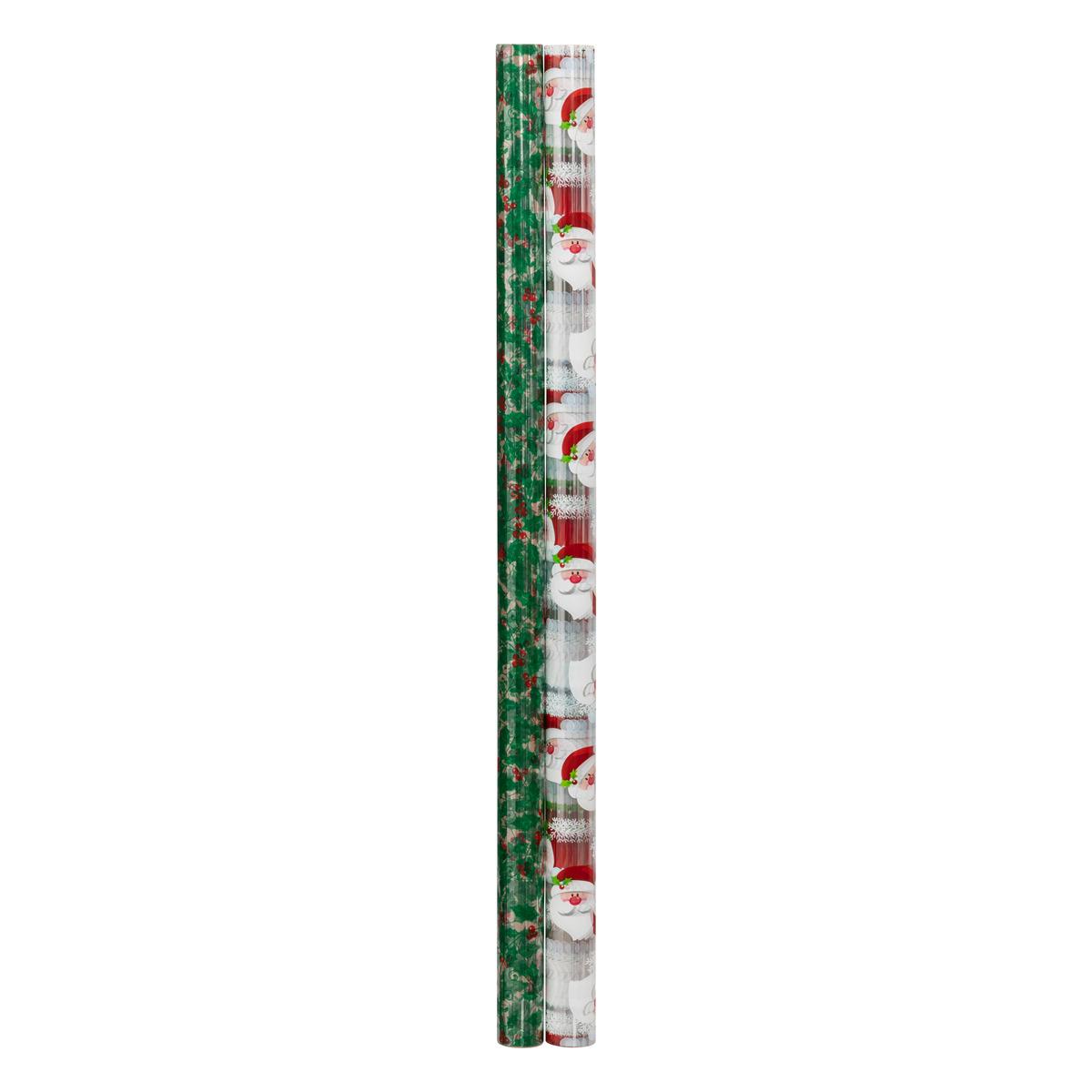PAPIER CADEAU TRANSPARENT IMPRIME 200X70CM