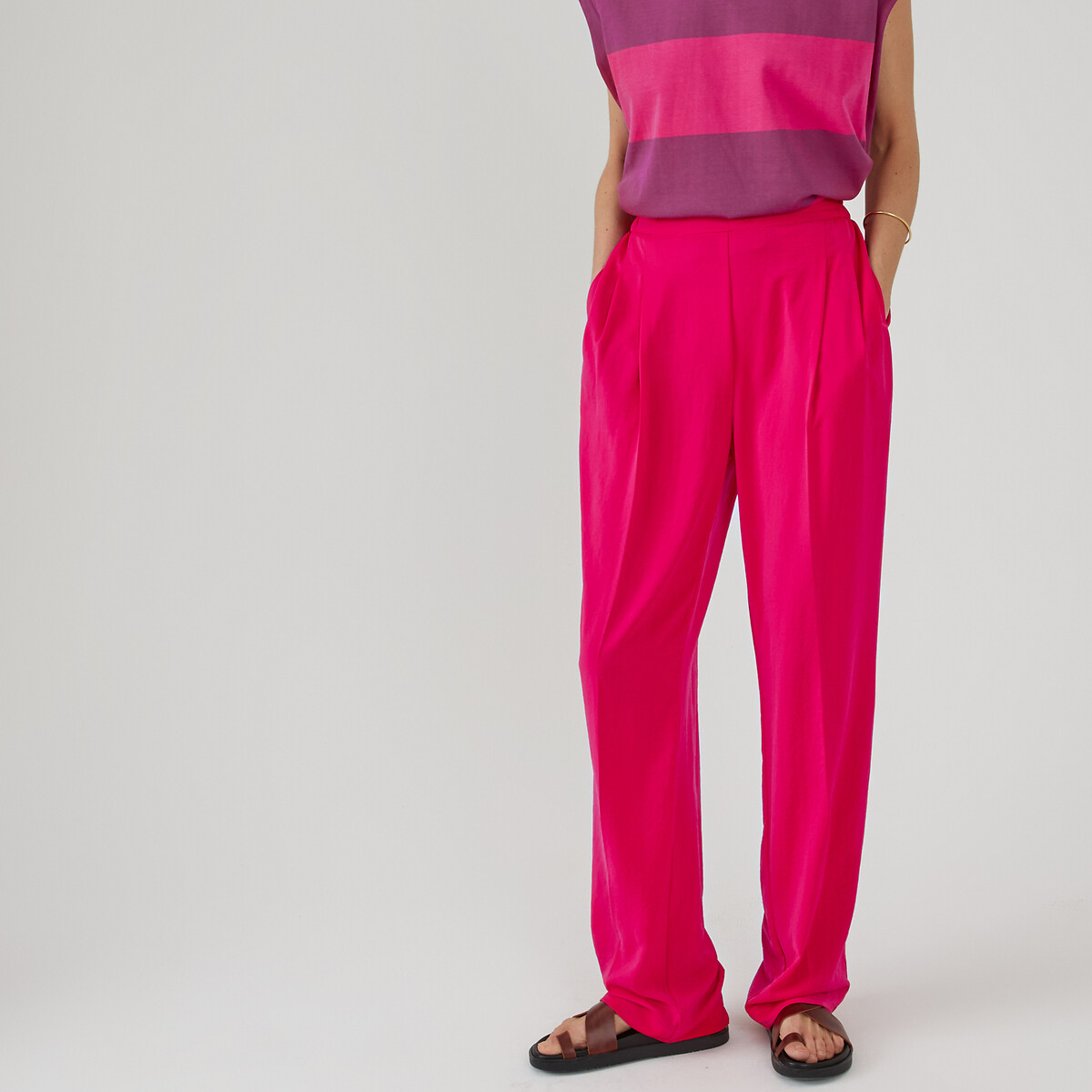 COLEÇÃO LA REDOUTE<br>Calças retas e elegantes