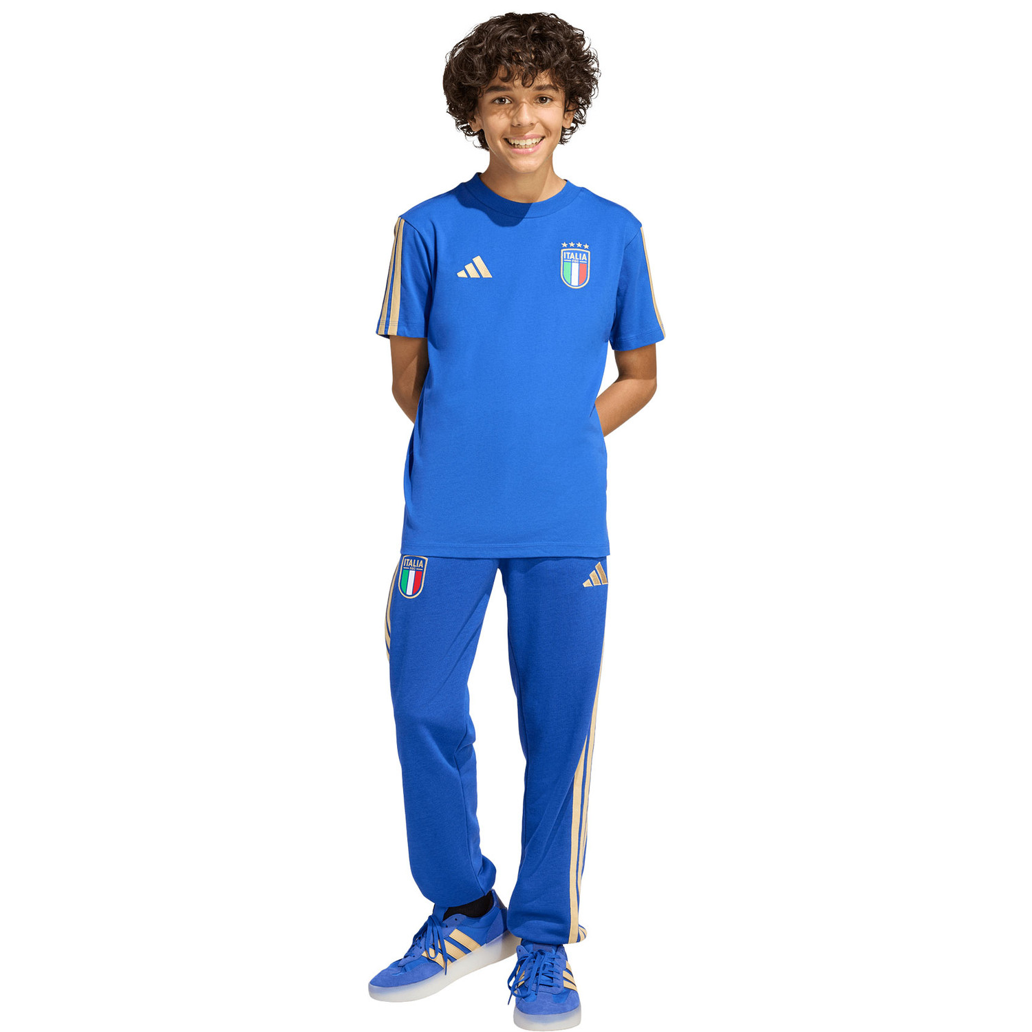 adidas Italië DNA Tee Kids WK 2026