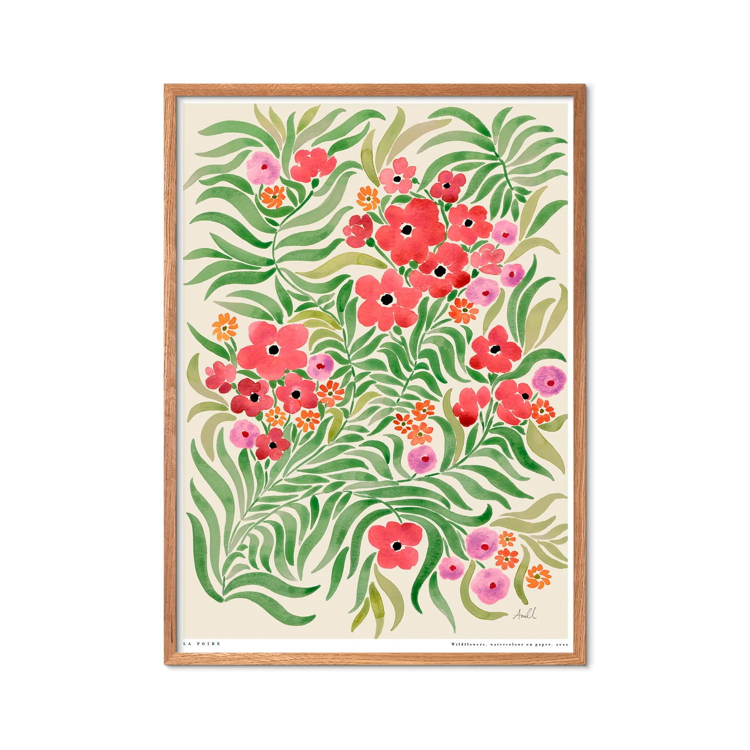 Poster & Frame  Wildflowers plakat