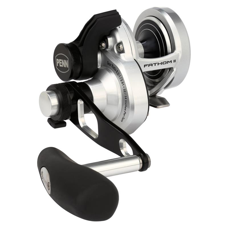 Moulinet Traine Penn Fathom Ii Lever Drag 2 Speed