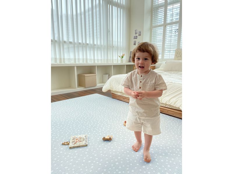BABY CARE Spielmatte Baby Care Seed & Pottery 210 x 140 x 1 Spielteppich für Kinder
