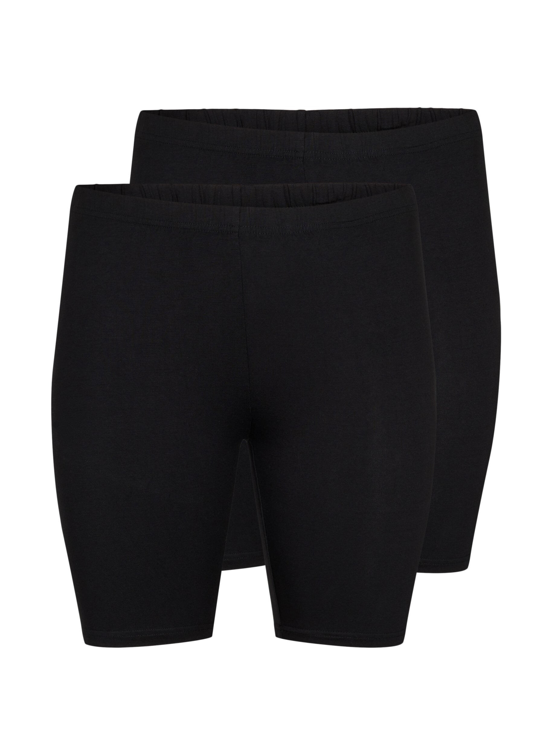 2-pak cykelshorts i viskose