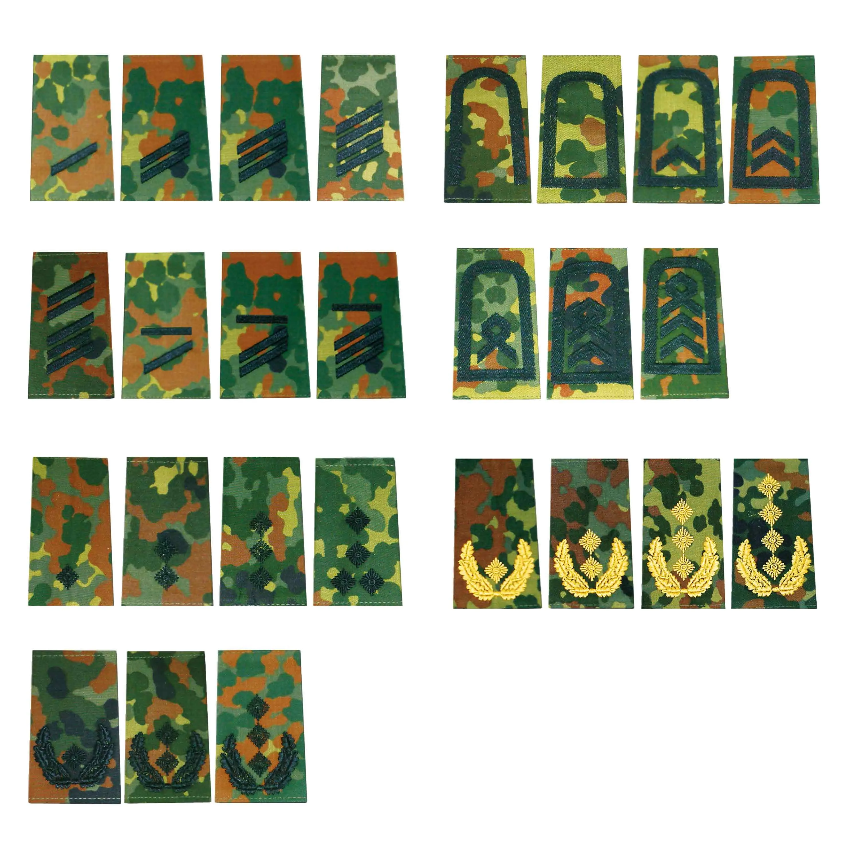 Diverse -  BW Rangabzeichen Heer Flecktarn