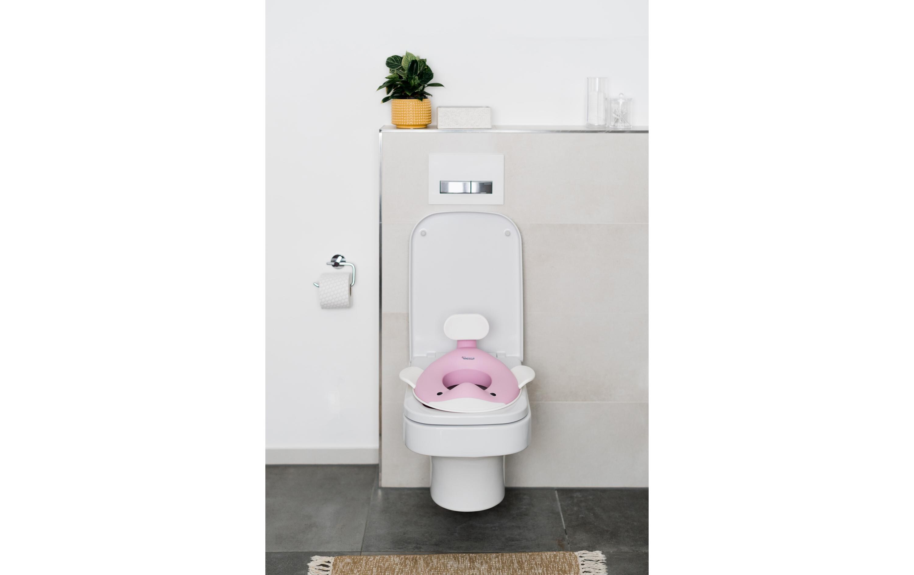 Toilettensitz Wal ZartrosaToilettensitz für Kinder