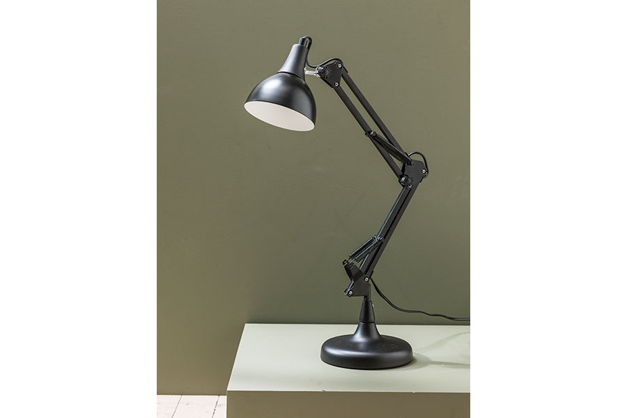 Young bordlampe Matt sort. H64 cm