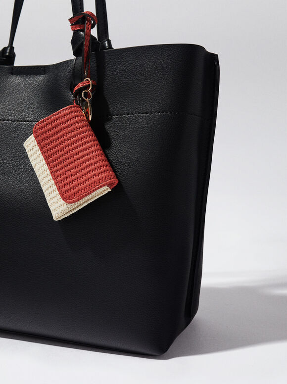 Comprador do dia a dia com Colgante - Preto