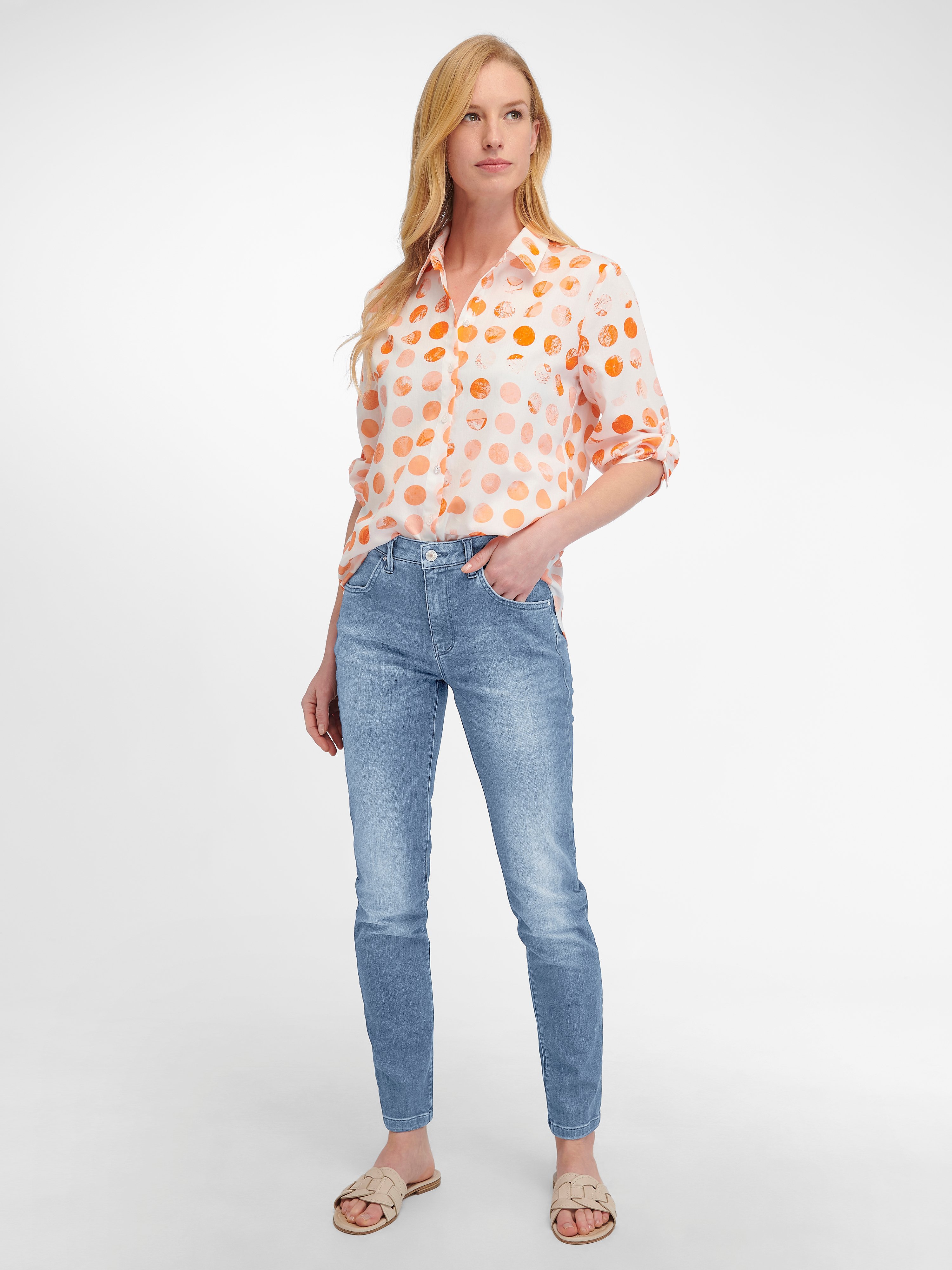 High Waist-Jeans