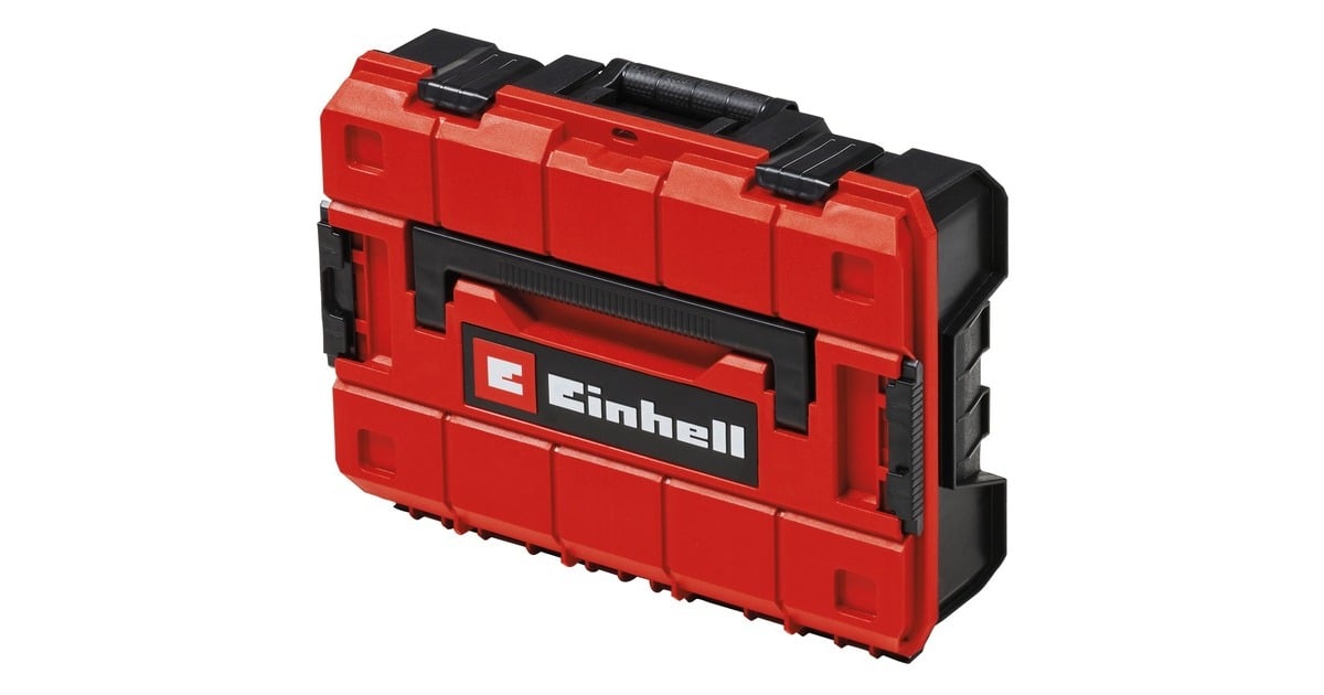 EINHELLE-Case S-F gereedschapskist  (Zwart/rood)