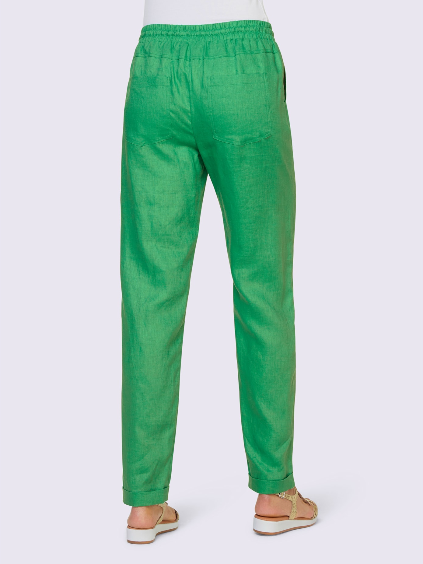 Pantalon en lin pur lin